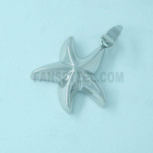 FSP57W0B  Starfish Love Symbol Pendant